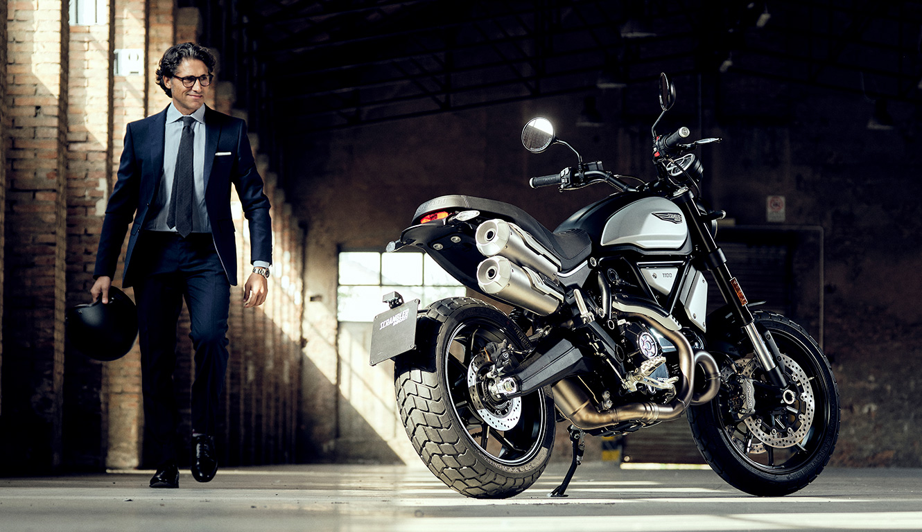 “Dark Suit”: the perfect entry into the Ducati Scrambler 1100 PRO family with the new Dark version