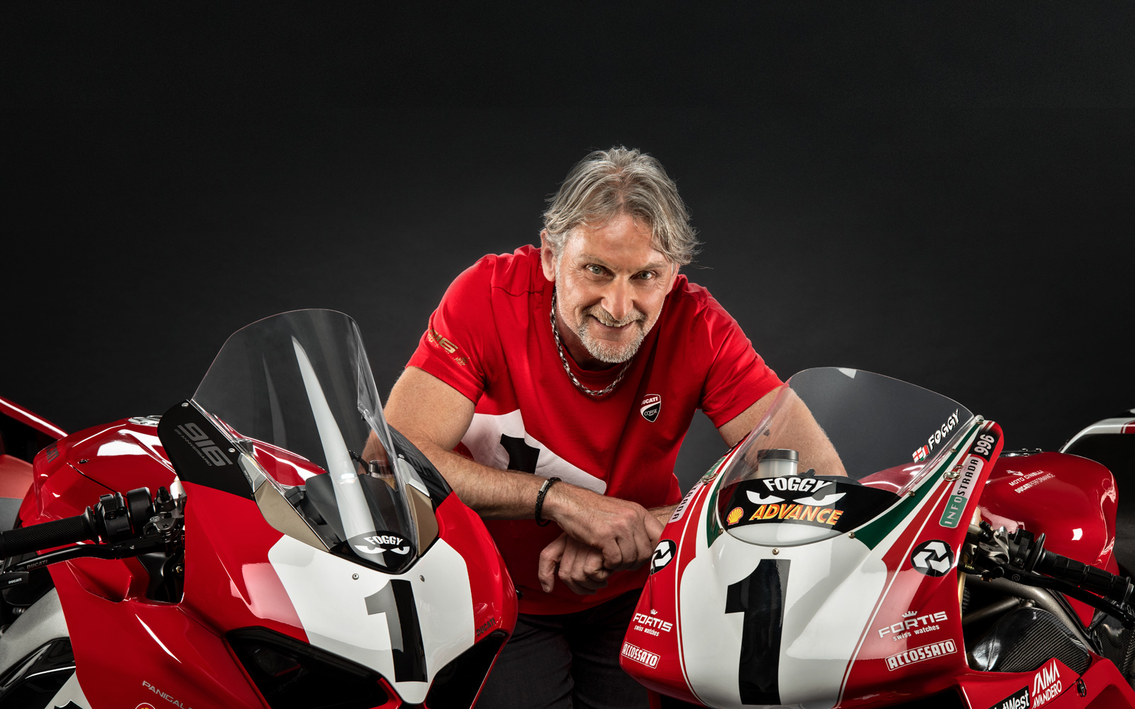 Carl Fogarty talks about his Ducati 916 and the new Panigale V4 25 ...