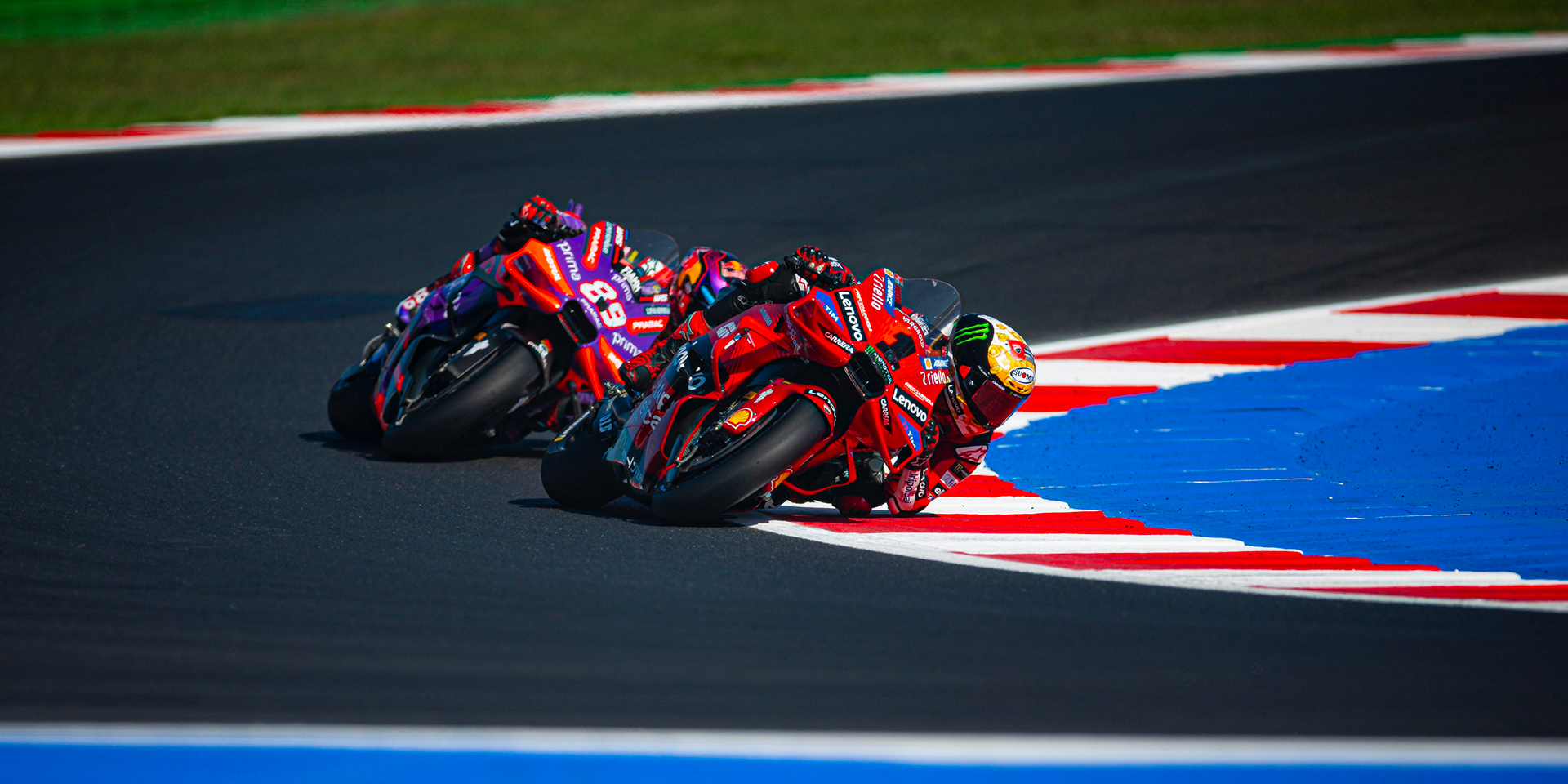 Pole position and sprint race win for Bagnaia and Ducati Lenovo Team ...
