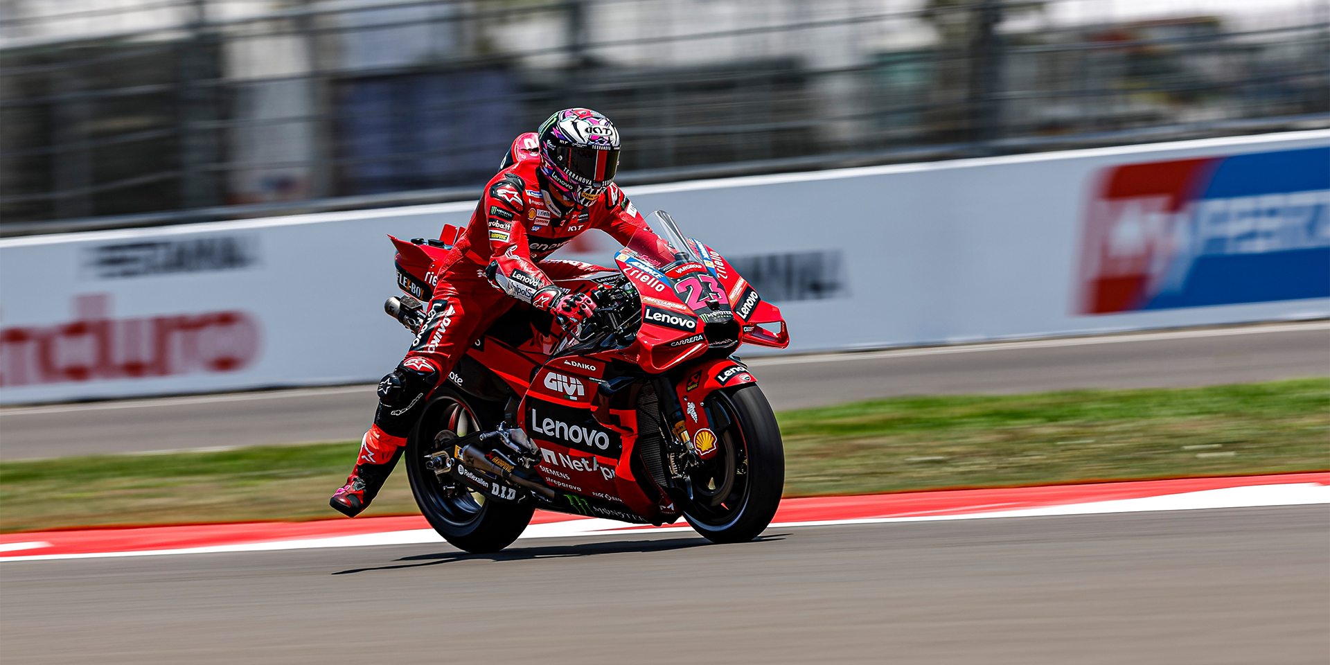 Francesco Bagnaia and Enea Bastianini end Day 1 of the Indonesian GP in ...