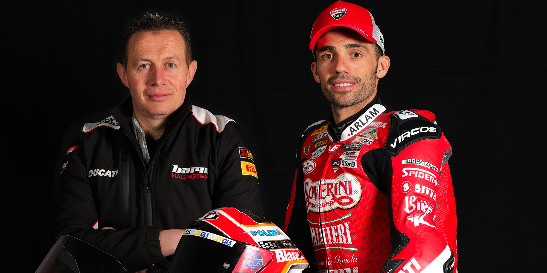 Two strikers at Misano for Barni Racing Team in WorldSBK