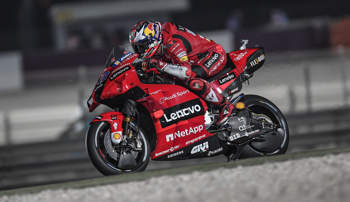 The Ducati Lenovo Team back on track at Losail to face the Doha GP, the ...