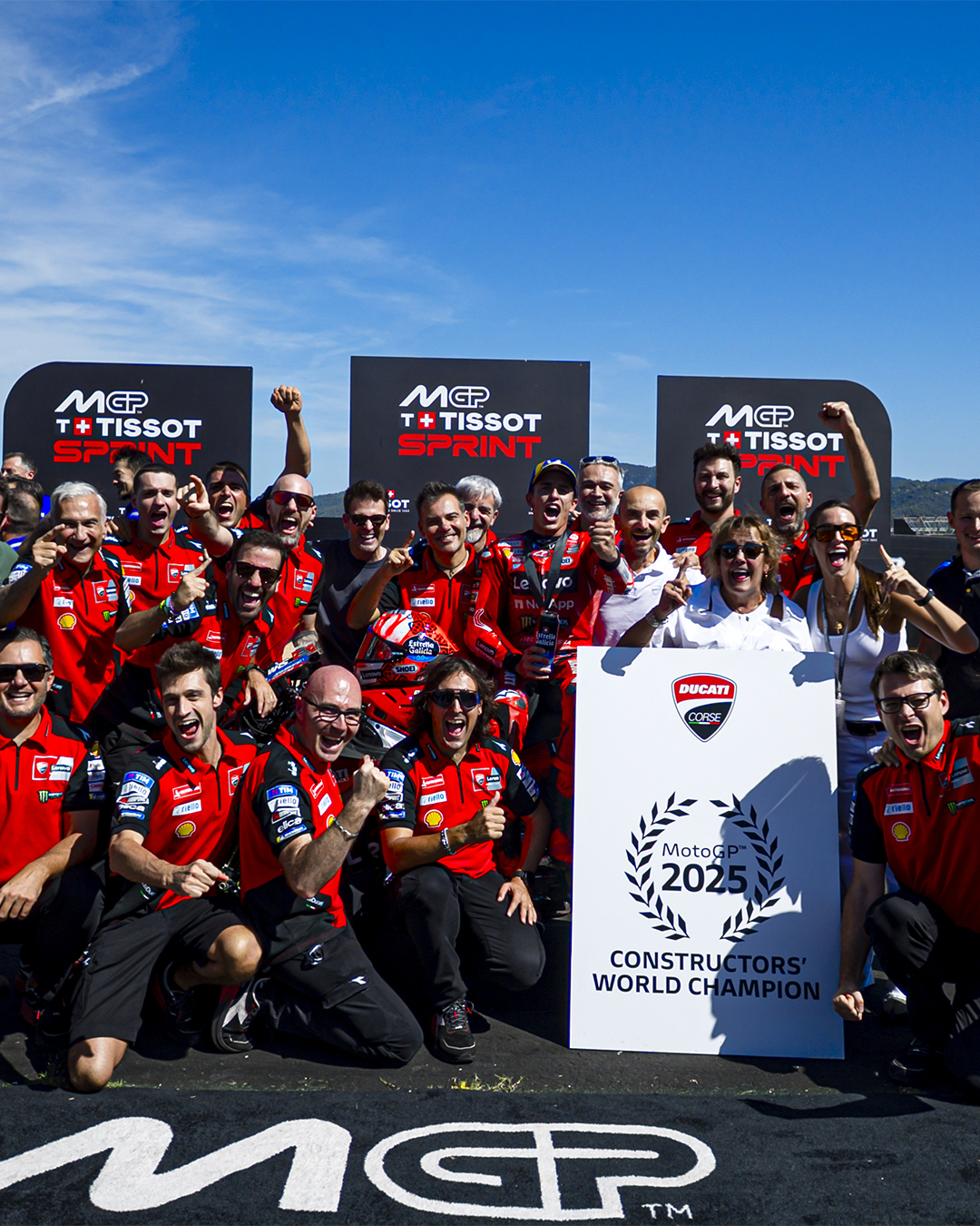 Marc Márquez and Ducati are the 2025 MotoGP World Champions
