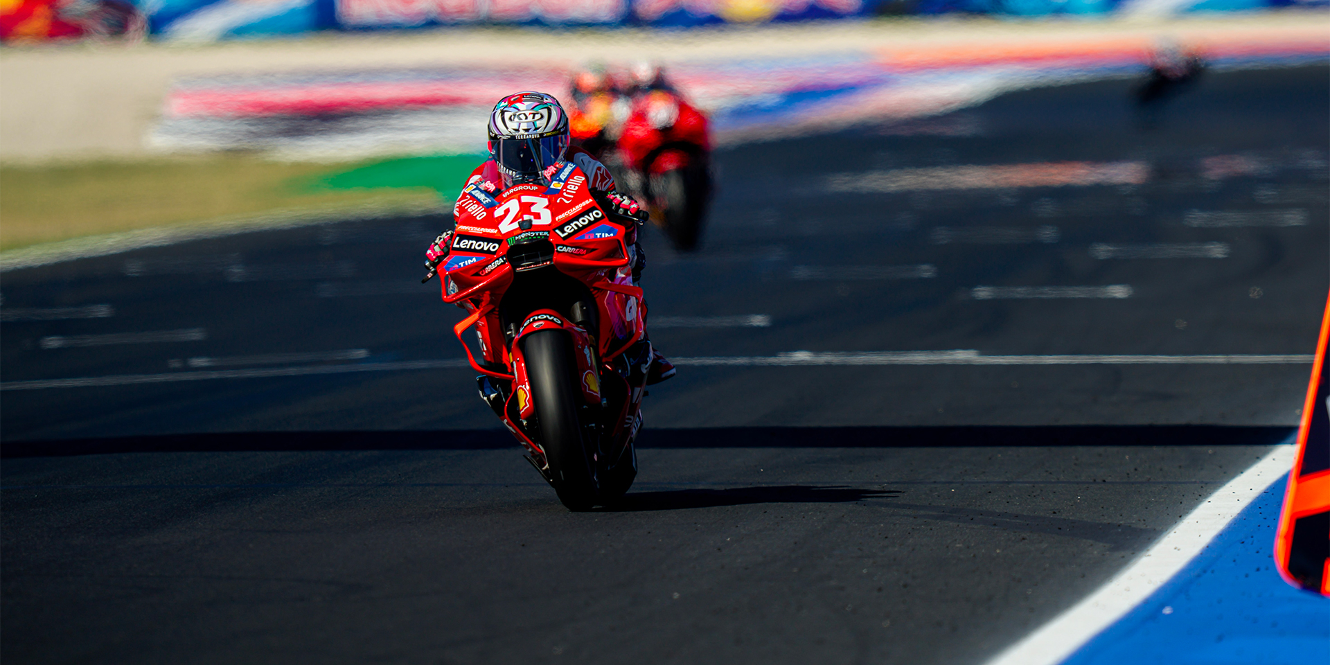 Francesco Bagnaia and the Ducati Lenovo Team second in Misano’s sprint ...