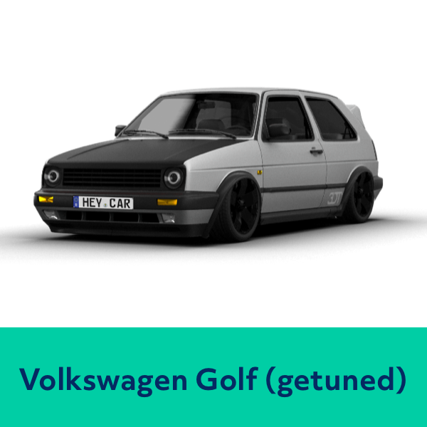 Volkswagen Golf (getuned)