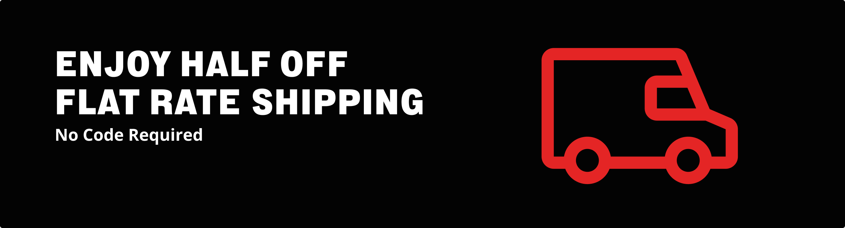 Desktop Homepage Banner - HalfOffShipping v1