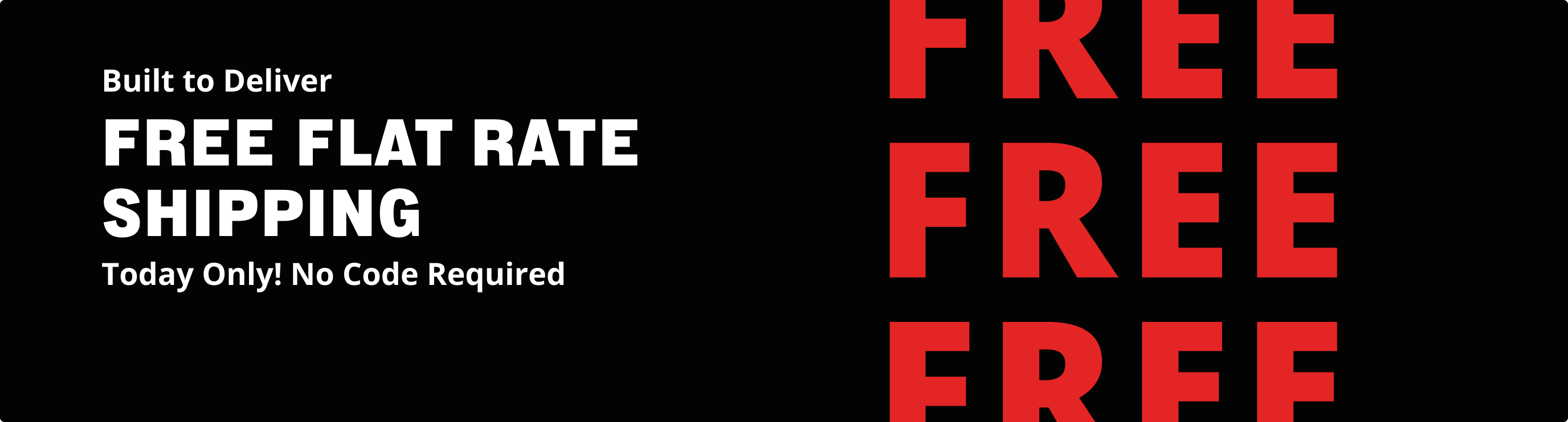 Desktop Homepage Banner - FreeShipping v1