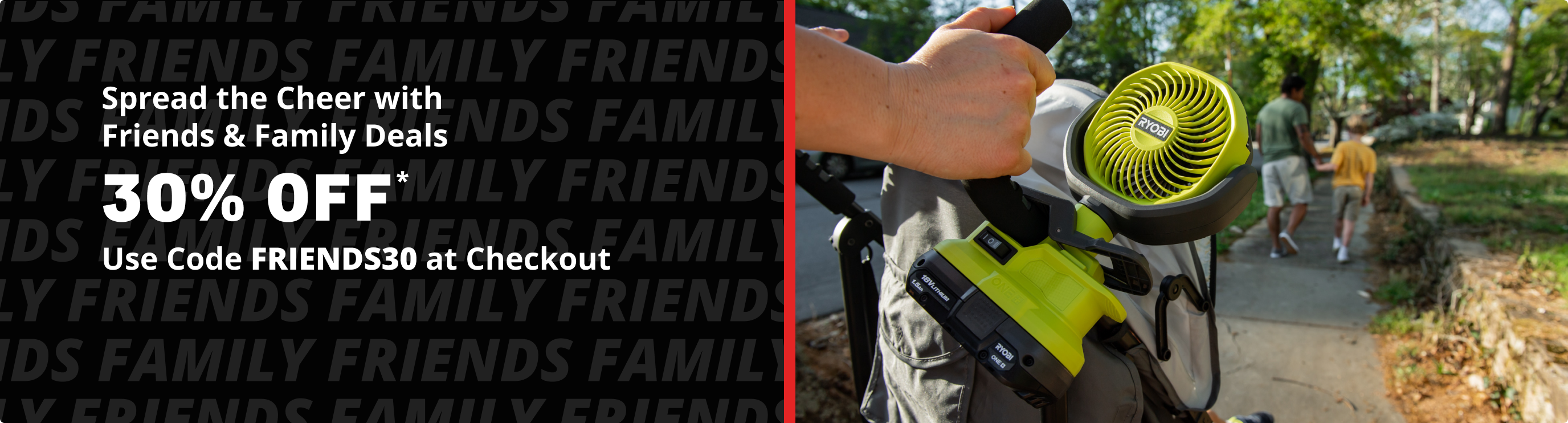 Desktop Homepage Banner - FriendsAndFamily v1