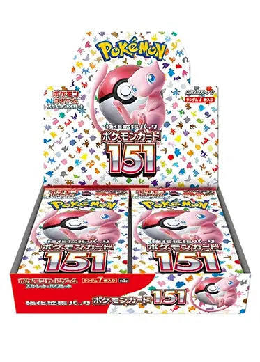 Pokémon Japanese 151 sv2a Booster Box