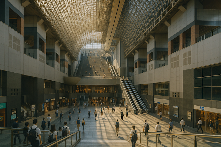 Kyoto - Summer - Kyoto Station Atrium