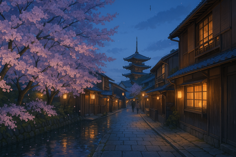 Kyoto - Spring - Gion Shirakawa Street