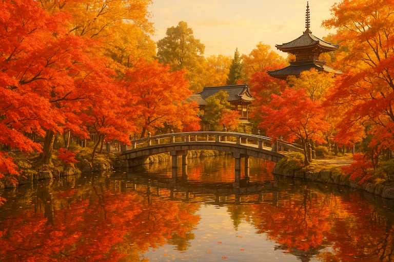 Kyoto - Autumn - Eikan-do Temple Garden