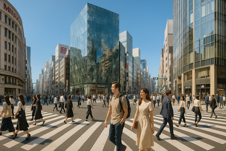 Tokyo - Ginza Crossing