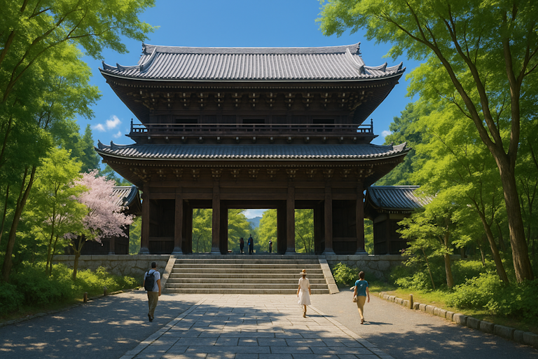 Kyoto - Summer - Nanzen-ji Temple Gate
