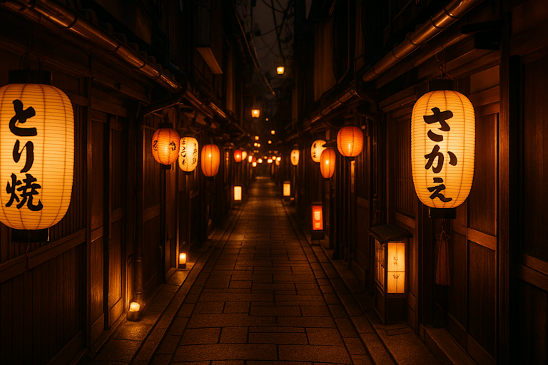 Kyoto - Summer - Pontocho Alley Night