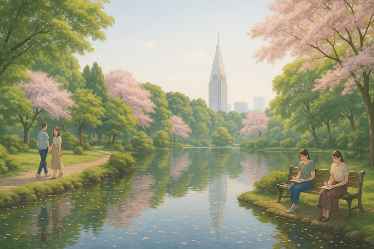 Tokyo - Shinjuku Gyoen Park