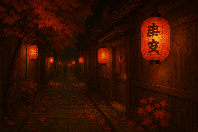 Kyoto - Autumn - Back Alley behind Yasaka Shrine