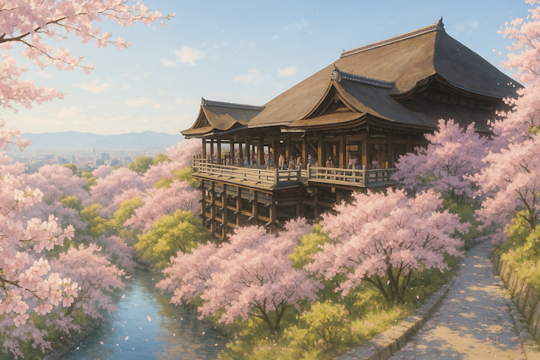 Kyoto - Spring - Kiyomizu-dera Terrace