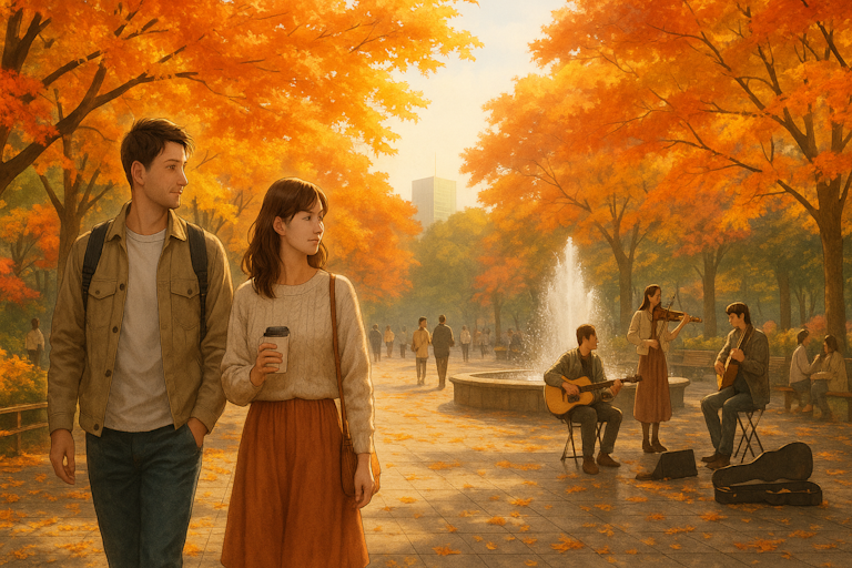 Tokyo - Ueno Park Early Autumn