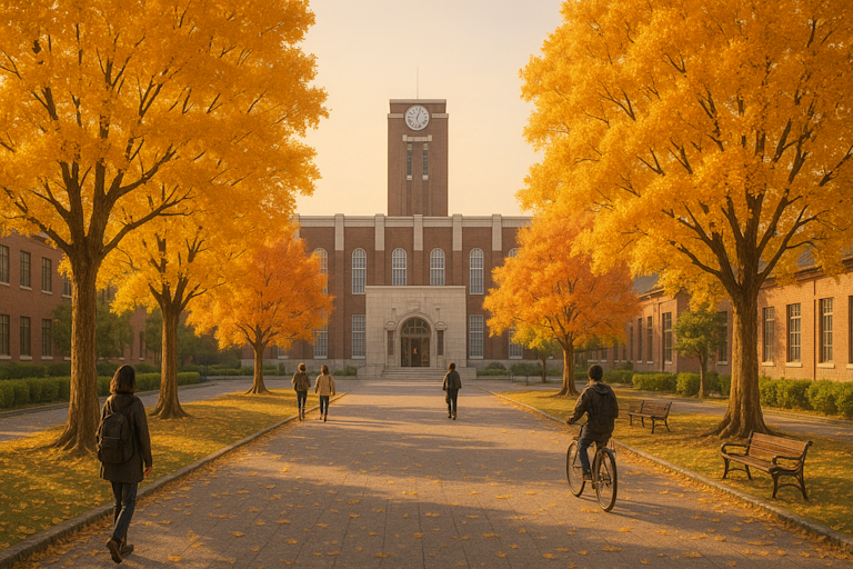 Kyoto - Autumn - Kyoto University Campus