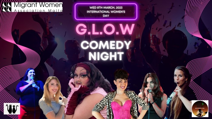 Glow Comedy Night