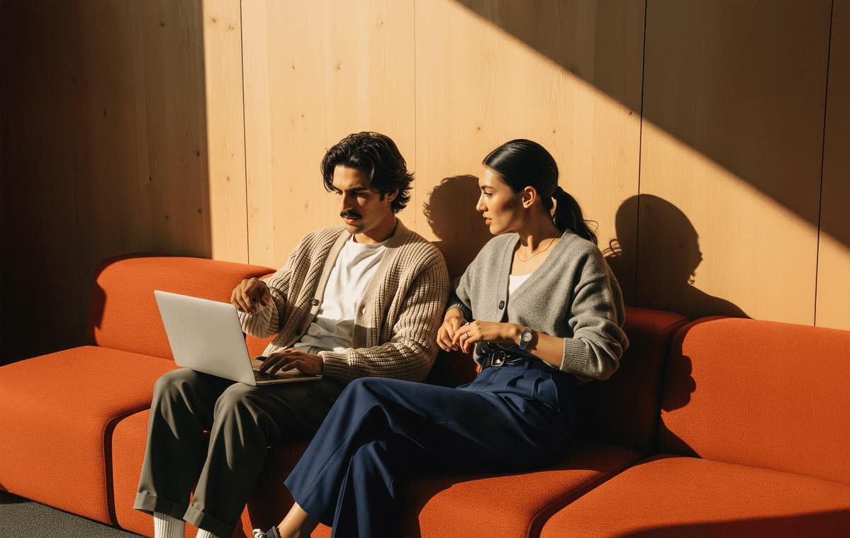 Laptop in business