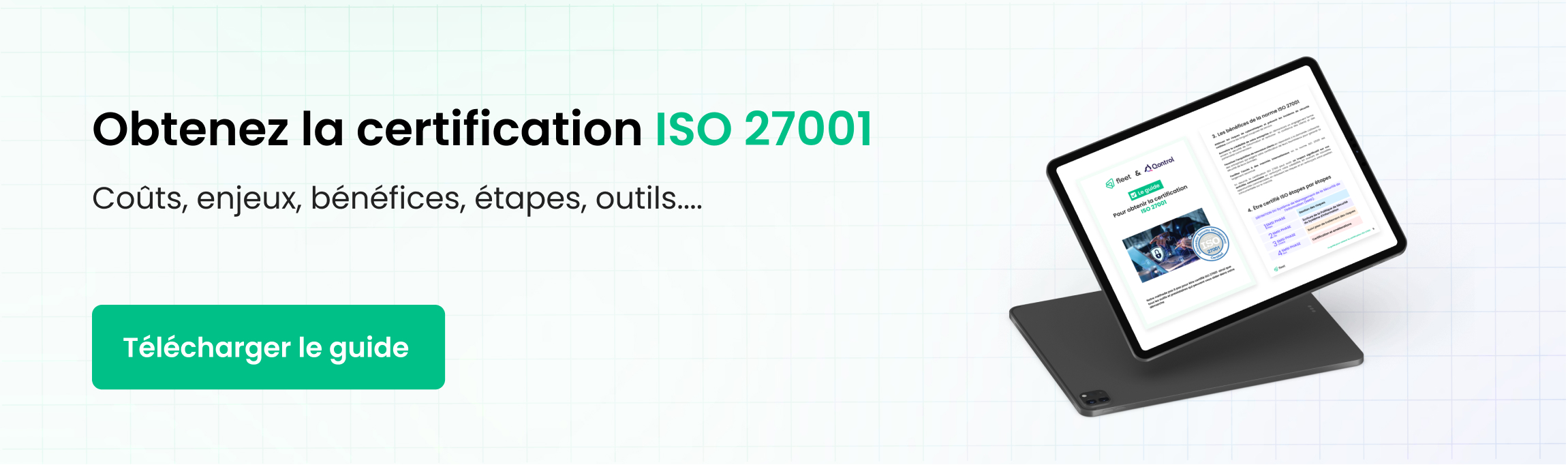 Bannière guide ISO 27001