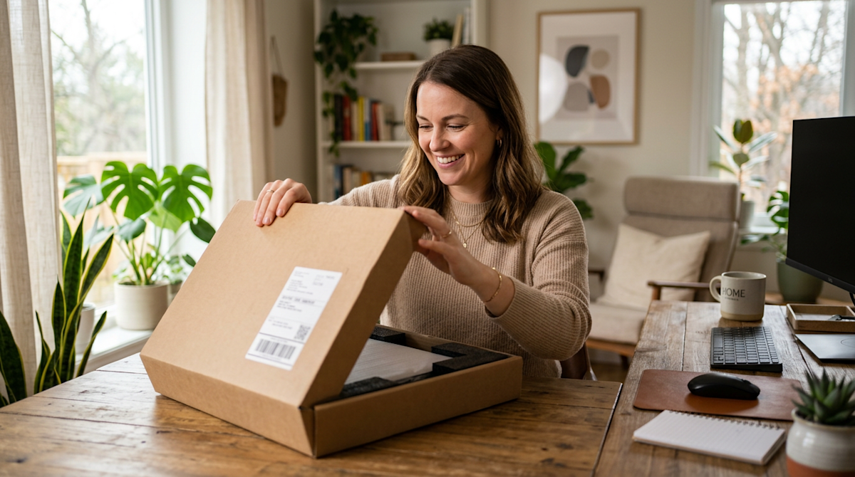 ship a laptop to employee remote internationally