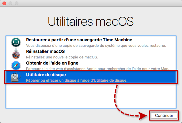 Réinstaller Mac OS 2