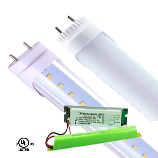 Tubo LED emergencia