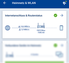 Heimnetz & WLAN Internetanschluss Routerstatus