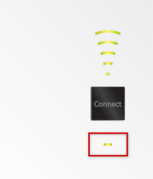 Status-LED am WLAN-Repeater