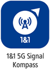 Icon der 1&1 Signal Kompass App