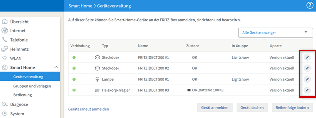 Geräteverwaltung