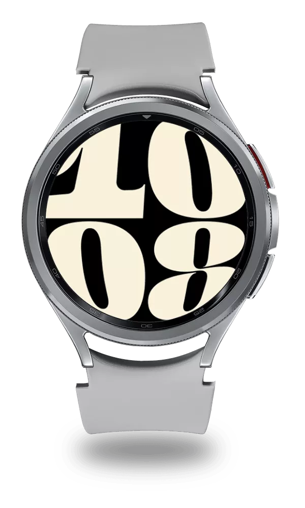 samsung-Watch6 classic grau-43mm
