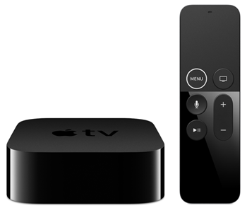 Apple TV mit Fernbedienung