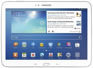 Produktbild Galaxy Tab 3 10.1 3G