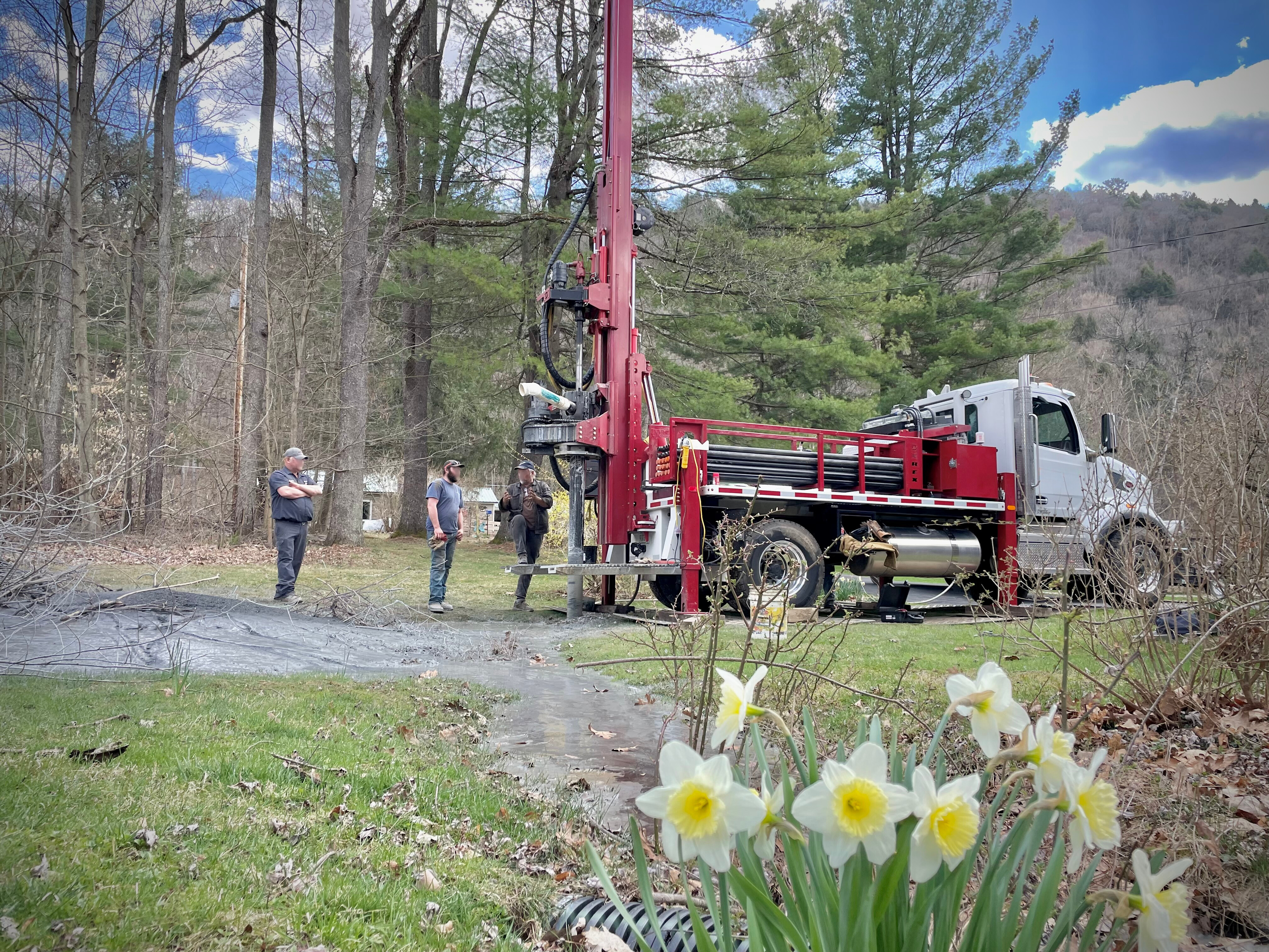 red drilling header