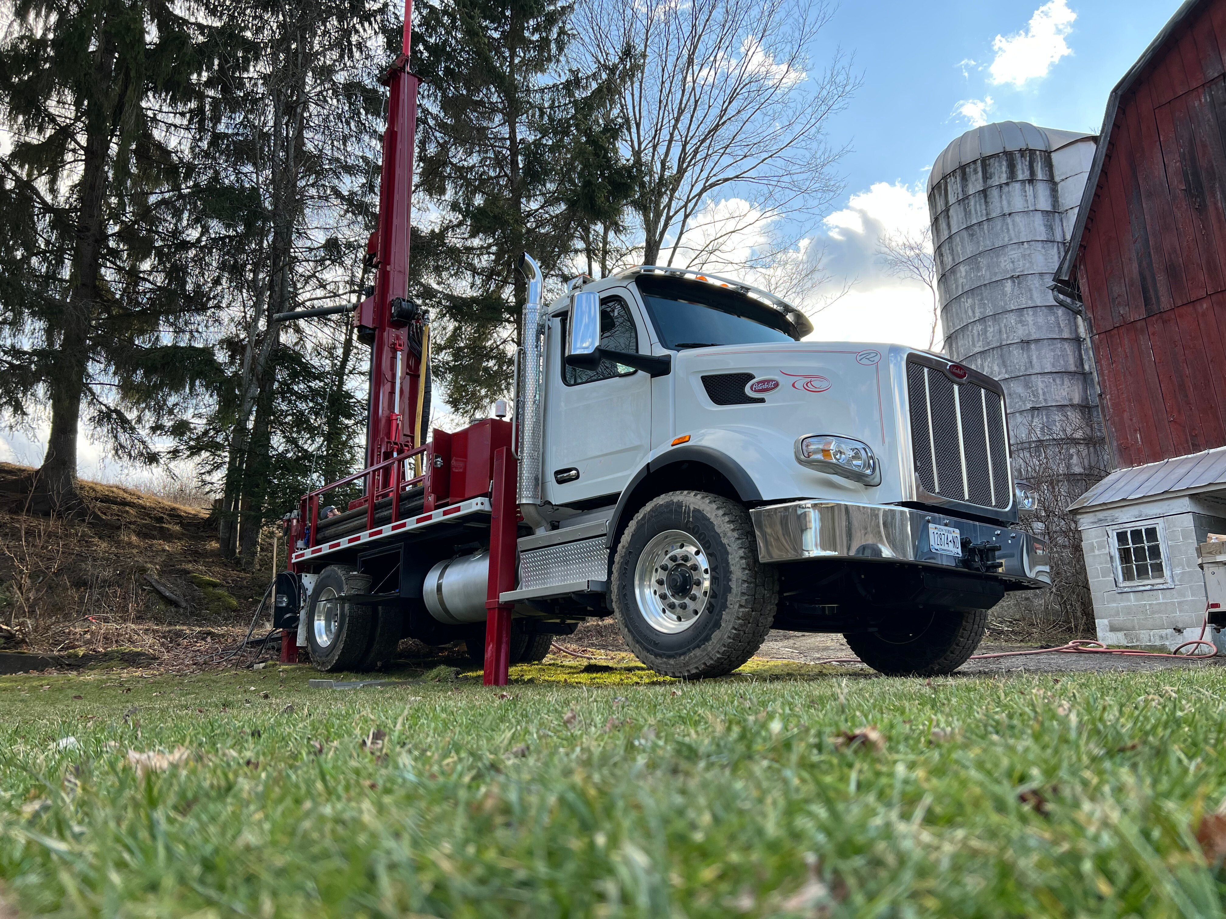 white truck