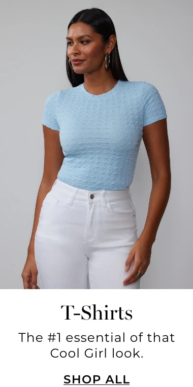 Women's Low-Cut Crop Tops Blouse T-Shirt Elastic Slim Soft Tops