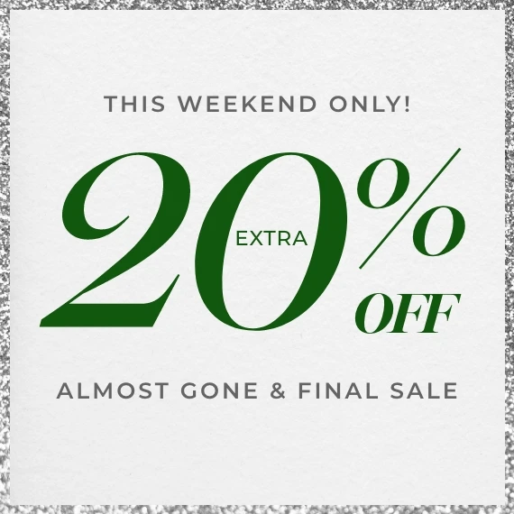 SALE on SALE 20% Off