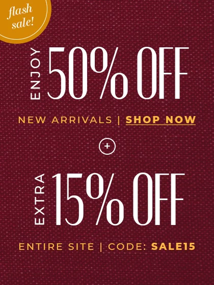 New arrivals Extra15% Off