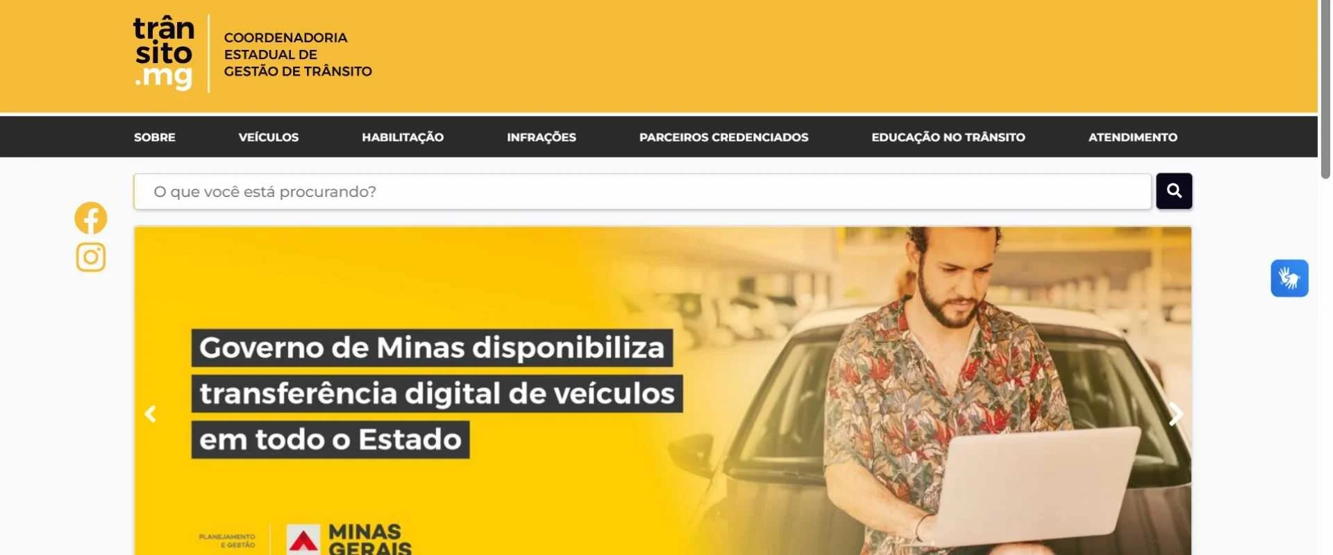 site- do-detran-de-minas-gerais 