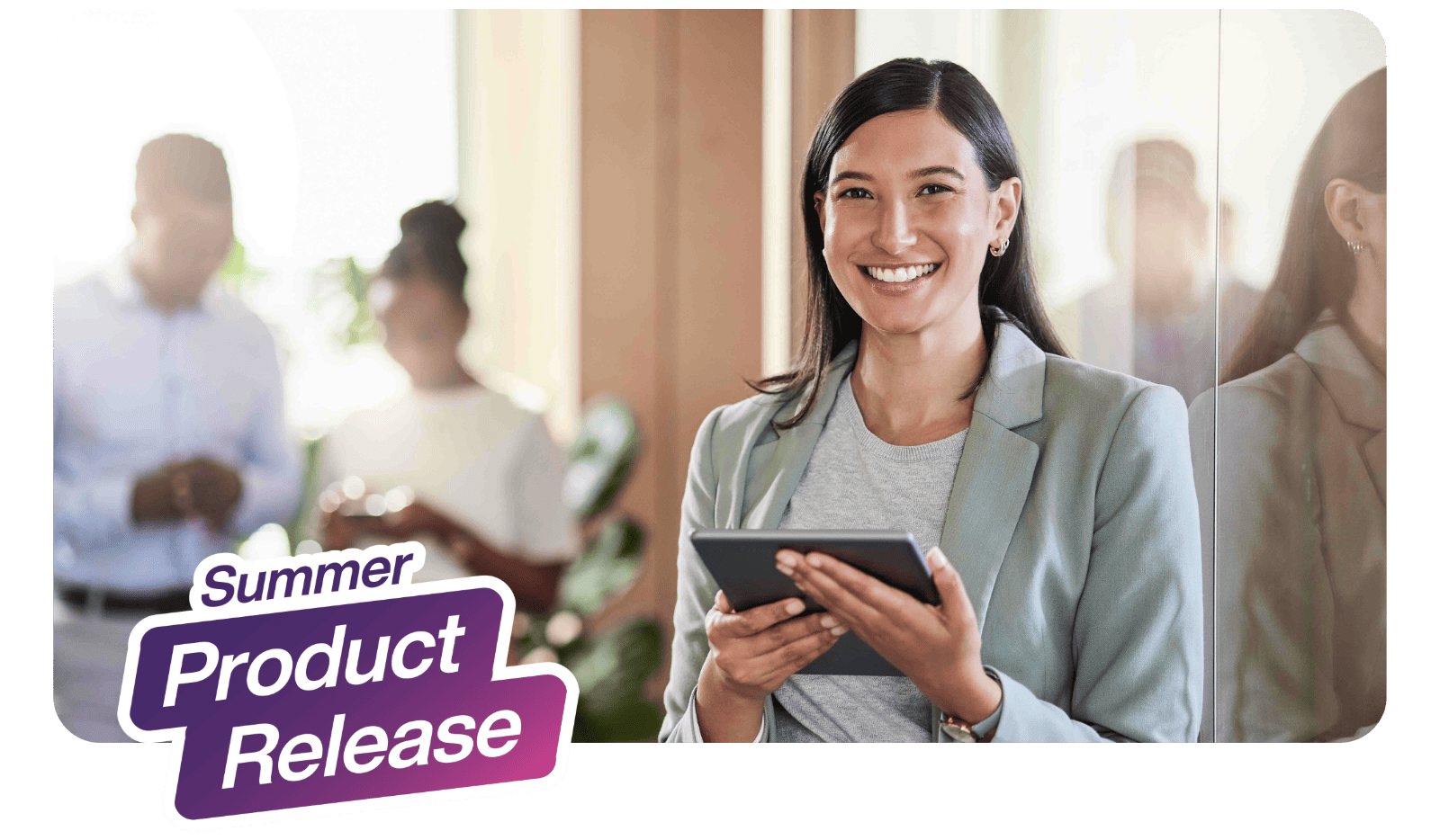 Summer product release for consumer goods software, showcasing innovative features and user-friendly design.