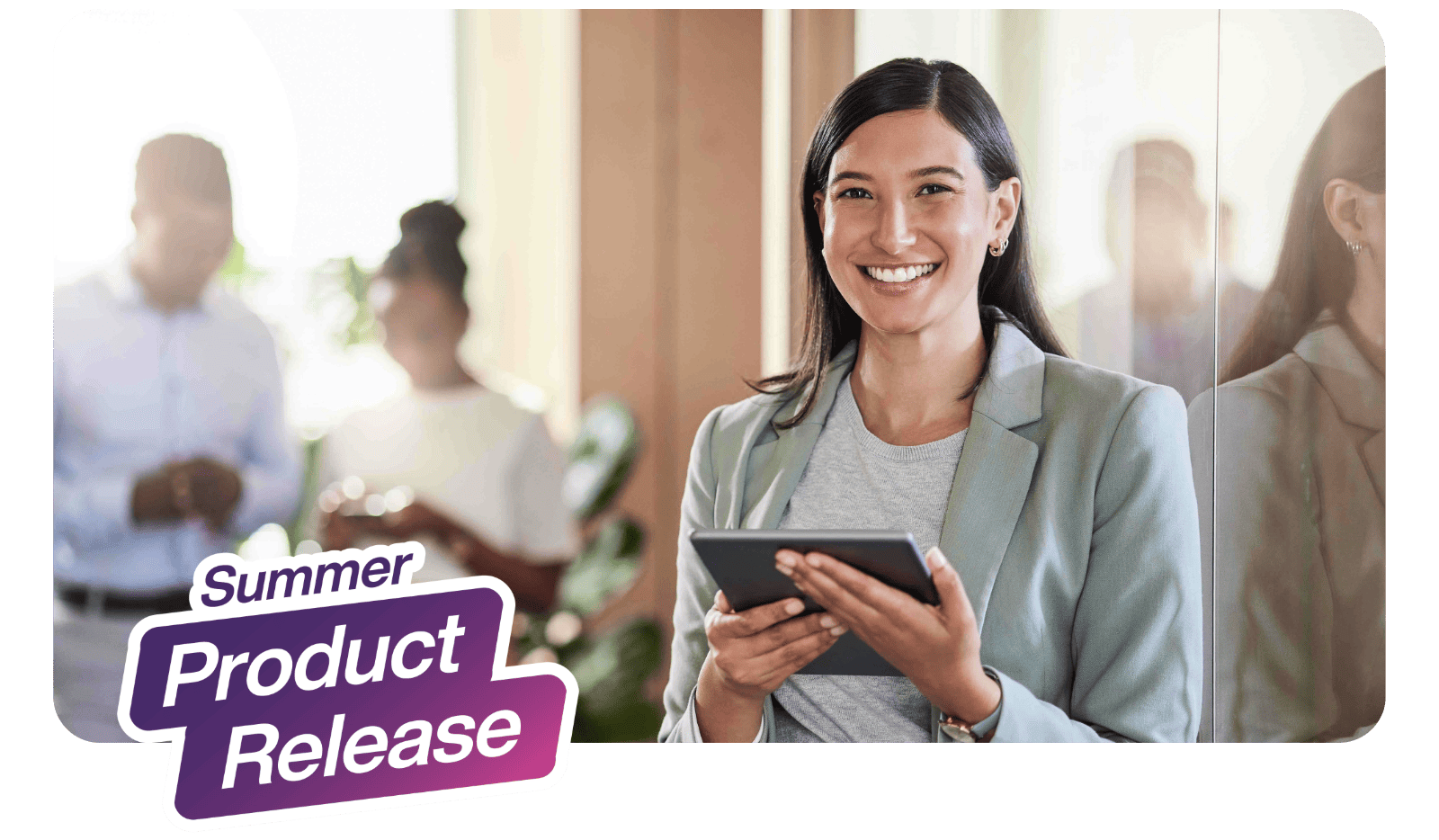 Summer product release for consumer goods software, showcasing innovative features and user-friendly design.