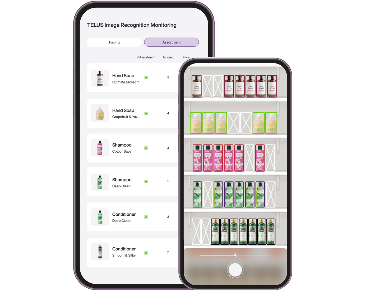  Image recognition app for scanning beauty and wellness products, showcasing retail execution software features.