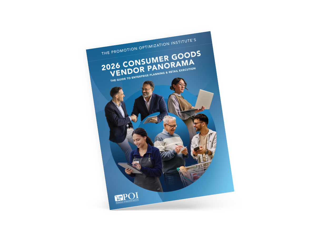 Cover of POI 2026 Consumer Goods Vendor Panorama Report