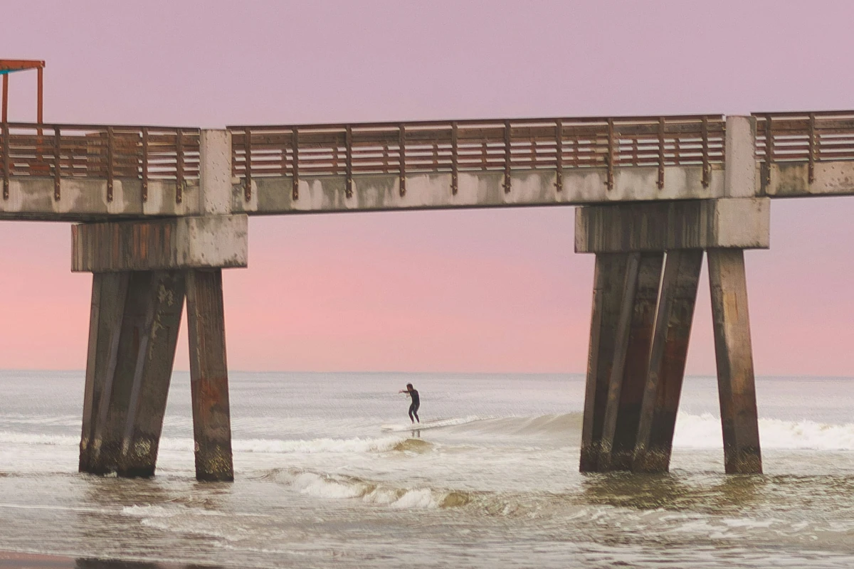 The beach towns along Jacksonville's Atlantic coast