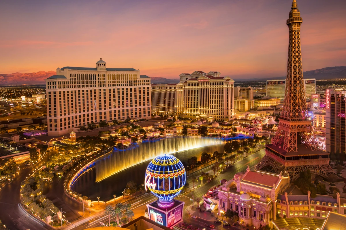 The Strip in Las Vegas, Nevada