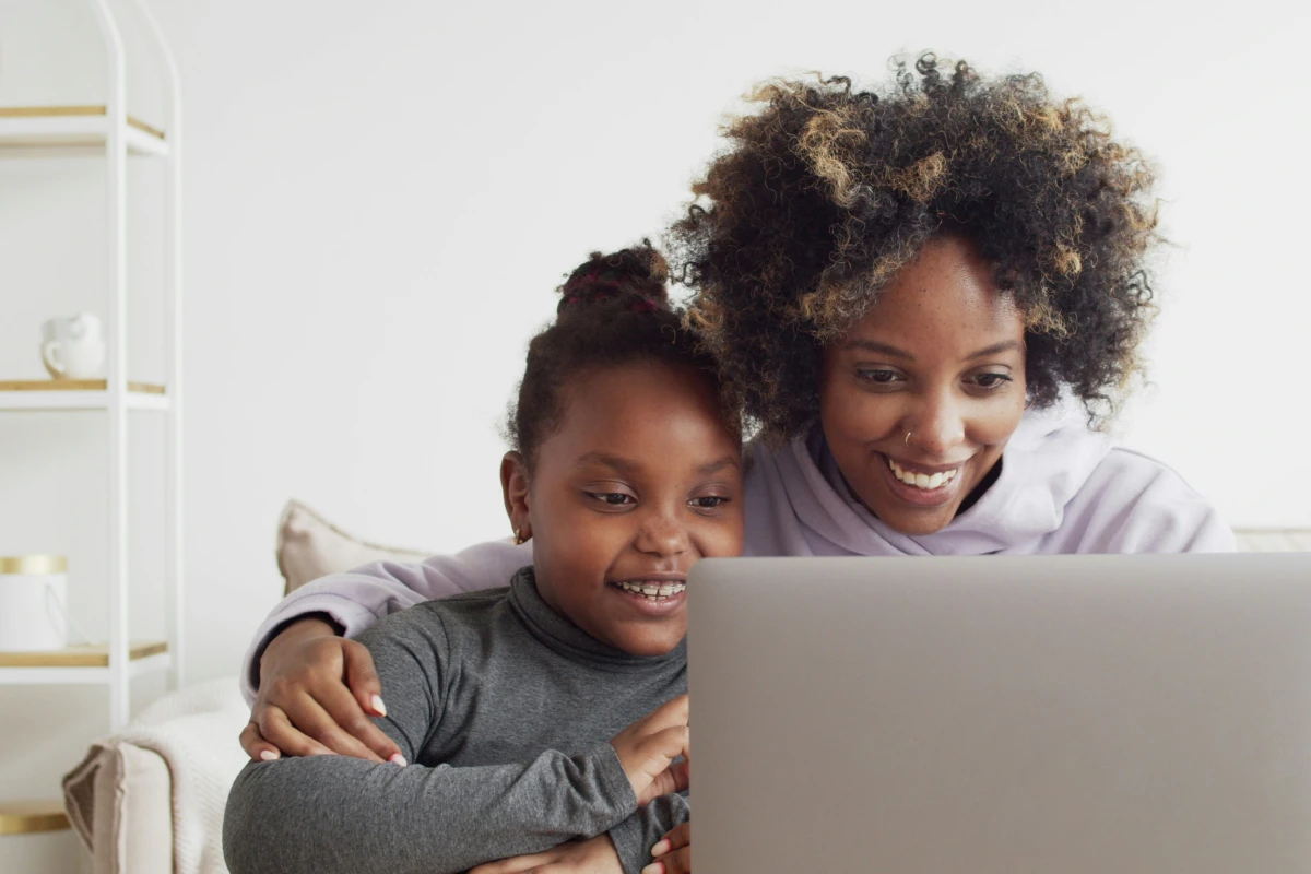 Booking a Breeze flight on a laptop at home